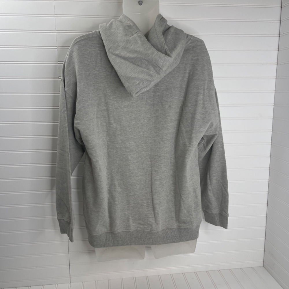 NEW Vintage Canvas Smiley Face Vintage-Print Graphic Hoodie Large - Picture 3 of 7